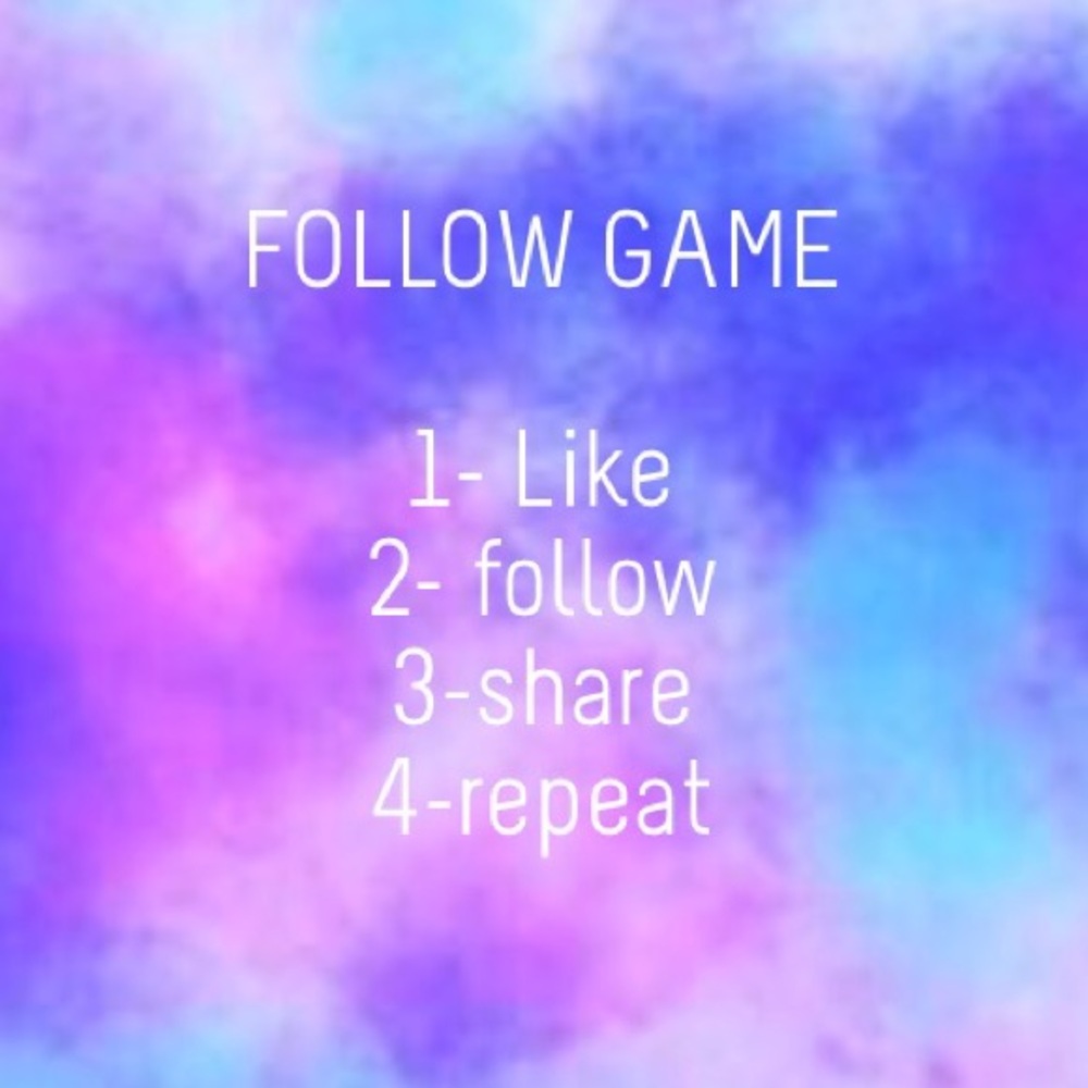 NEW Follow Game!!